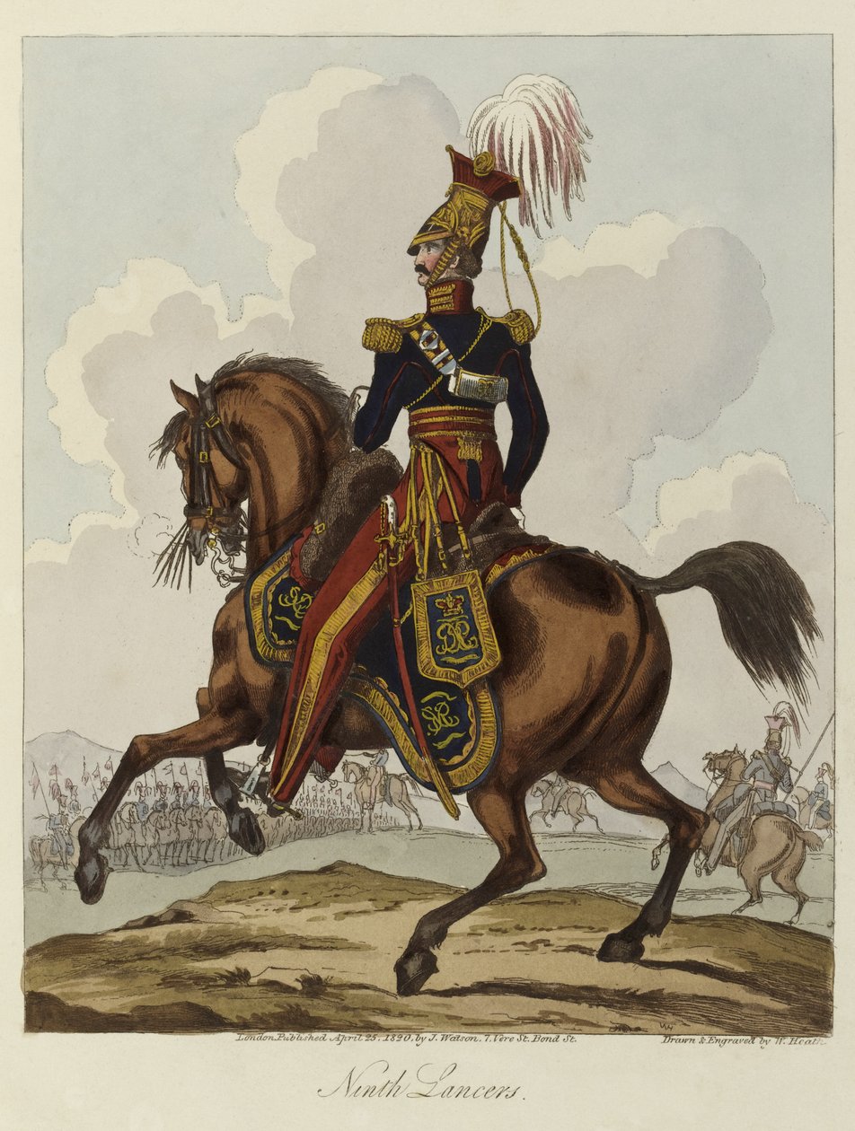Ninth Hussars da William Heath