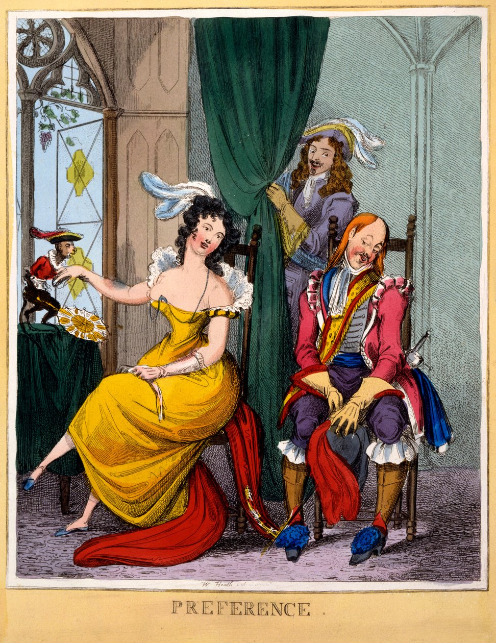 Preferenza, c.1818 da William Heath