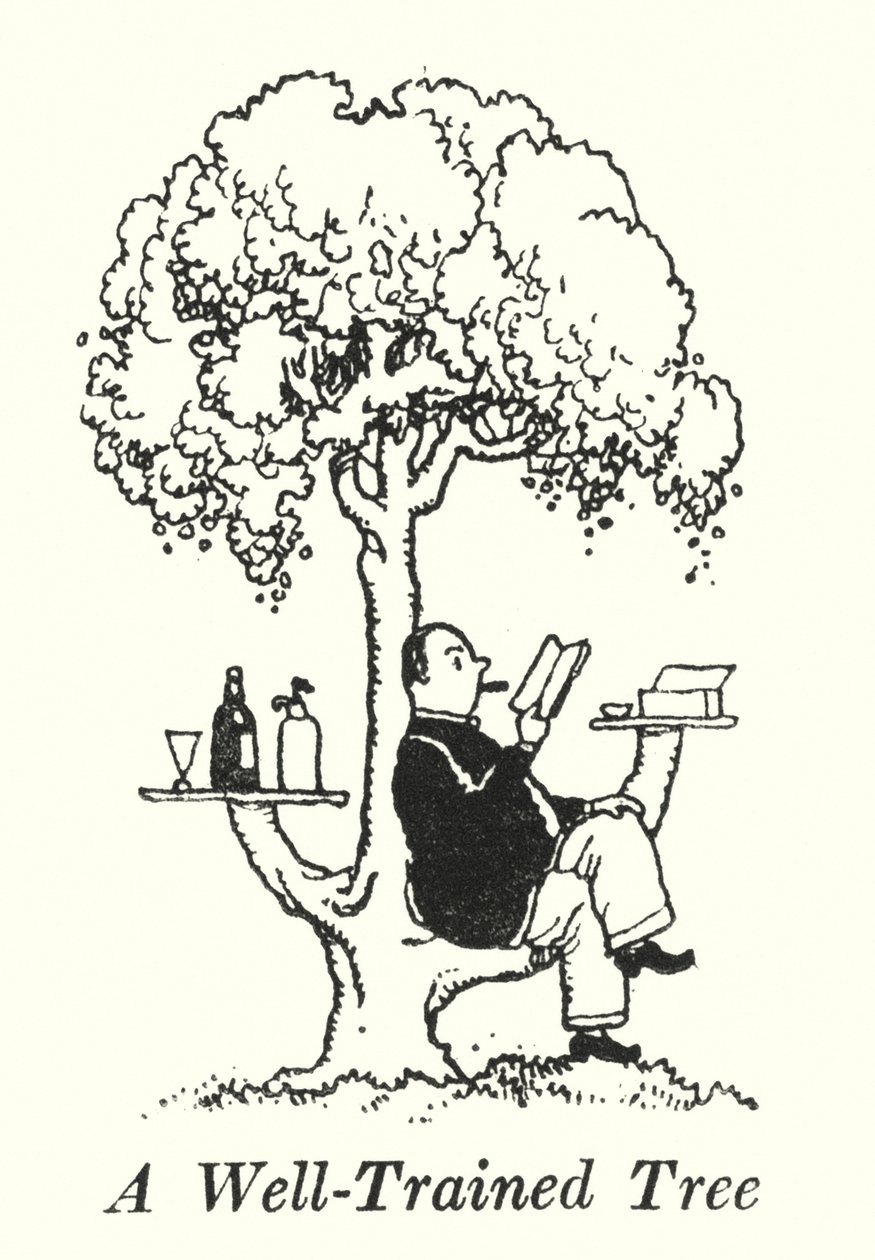 Un albero ben addestrato da William Heath Robinson