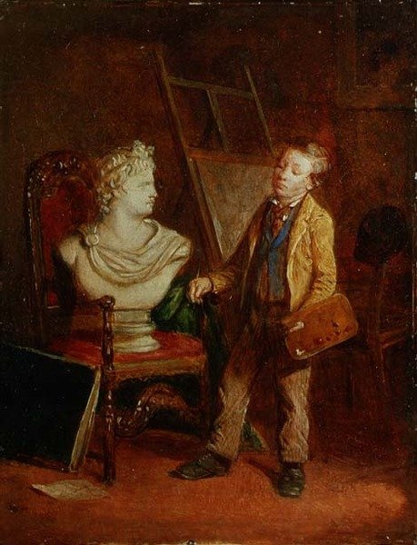 Il giovane artista da William Hemsley