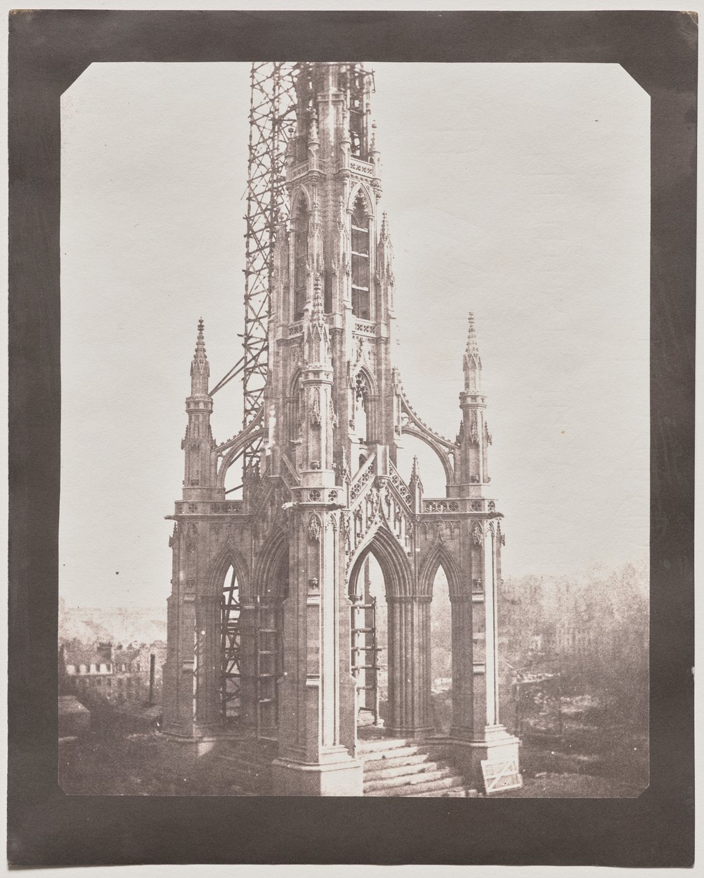 Monumento di Sir Walter Scott, Edimburgo da William Henry Fox Talbot