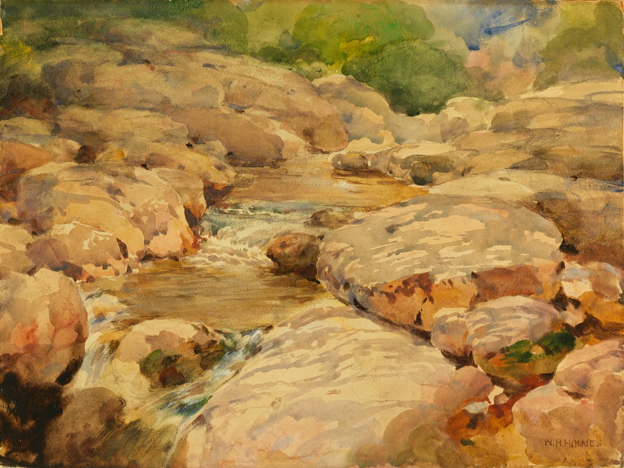 Il Placido Potomac, n.d. da William Henry Holmes