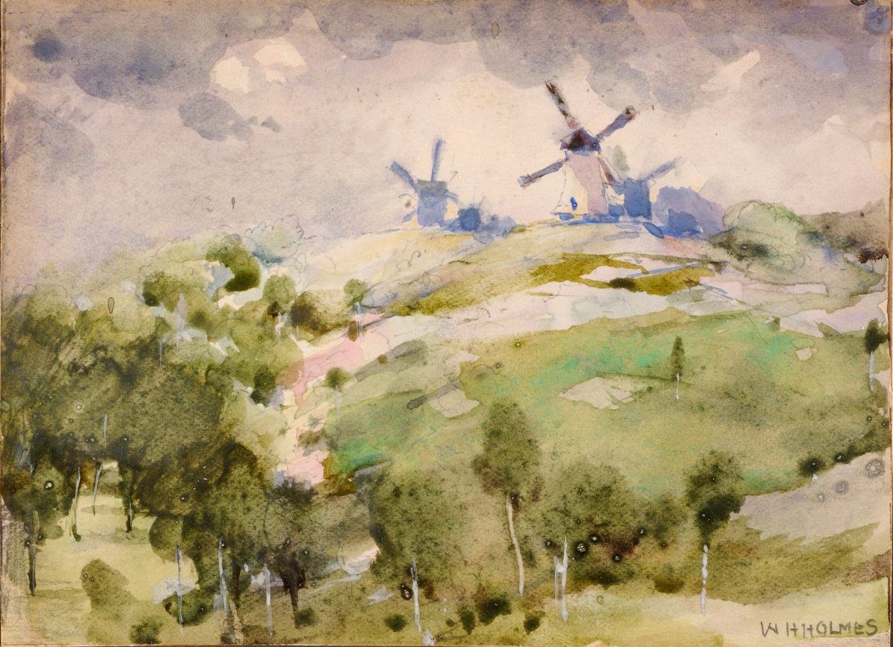 Mulini a vento, n.d. da William Henry Holmes