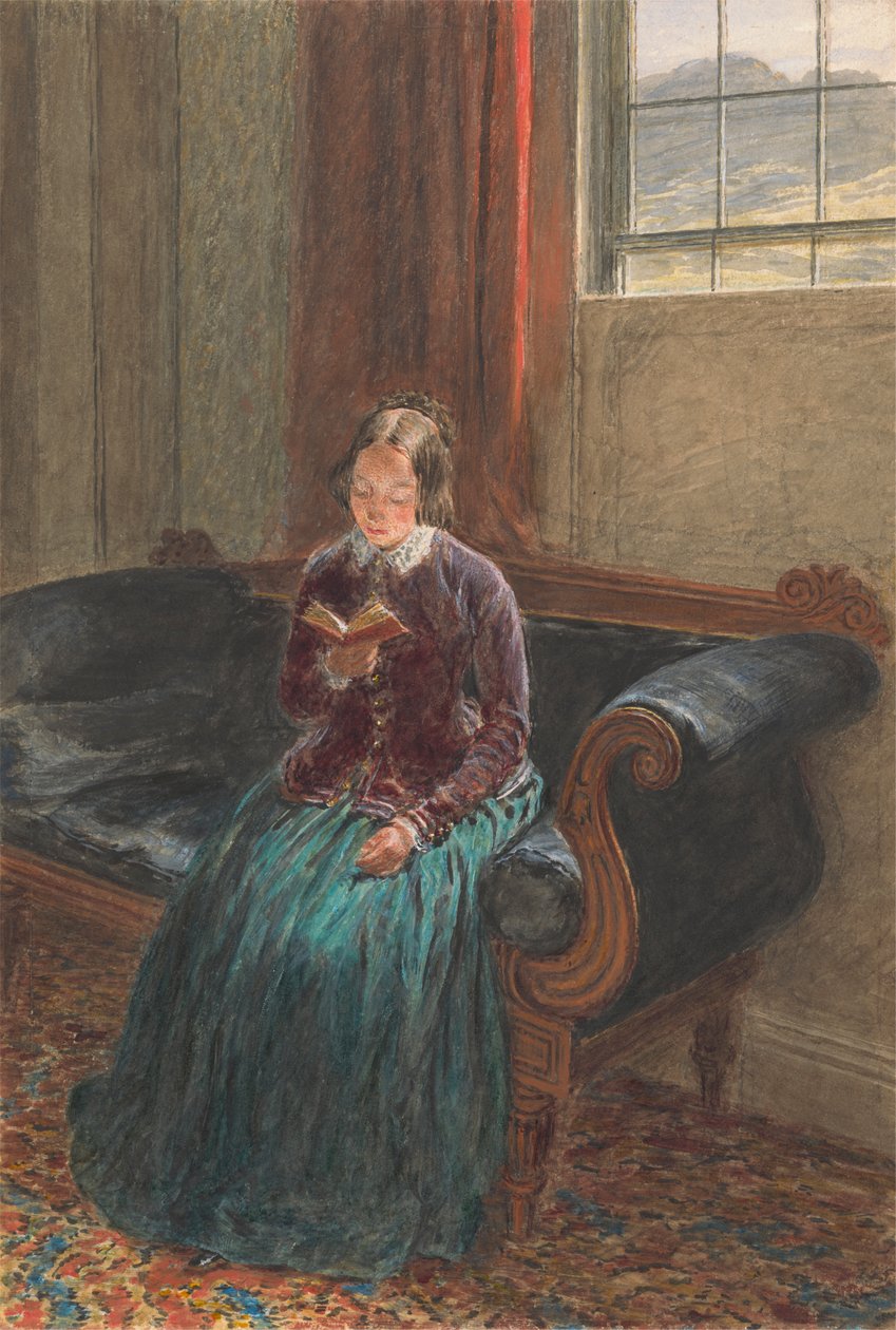 Una Signora che Legge da William Henry Hunt
