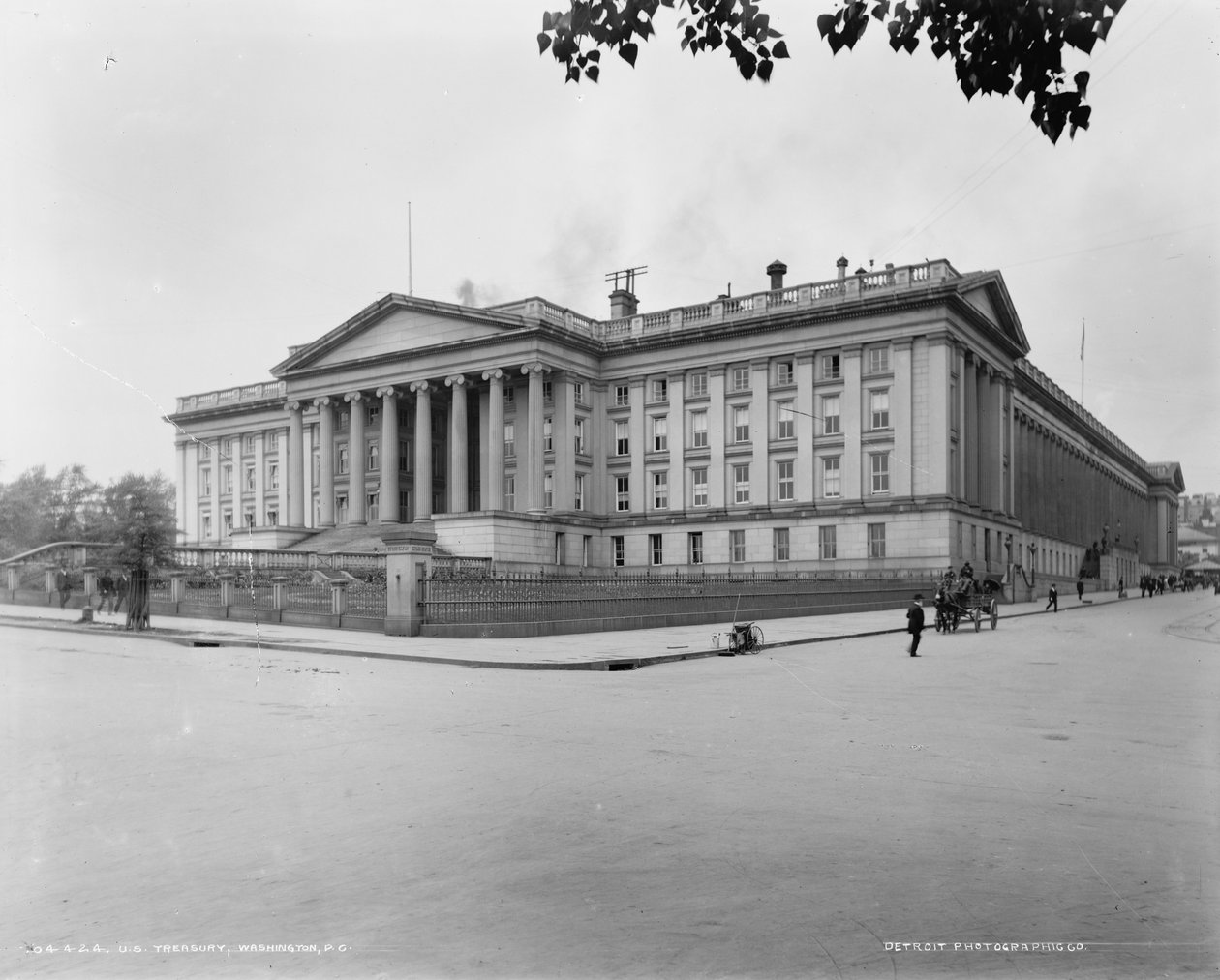 Tesoro degli Stati Uniti, Washington, D.C., 1880 da William Henry Jackson
