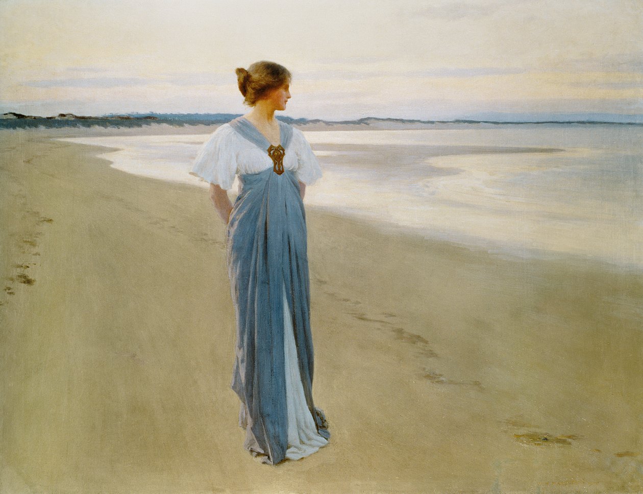 La riva del mare, 1900 da William Henry Margetson