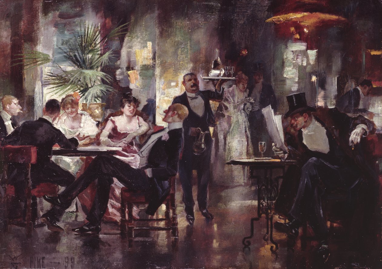 Società del Caffè, 1899 da William Henry Pike