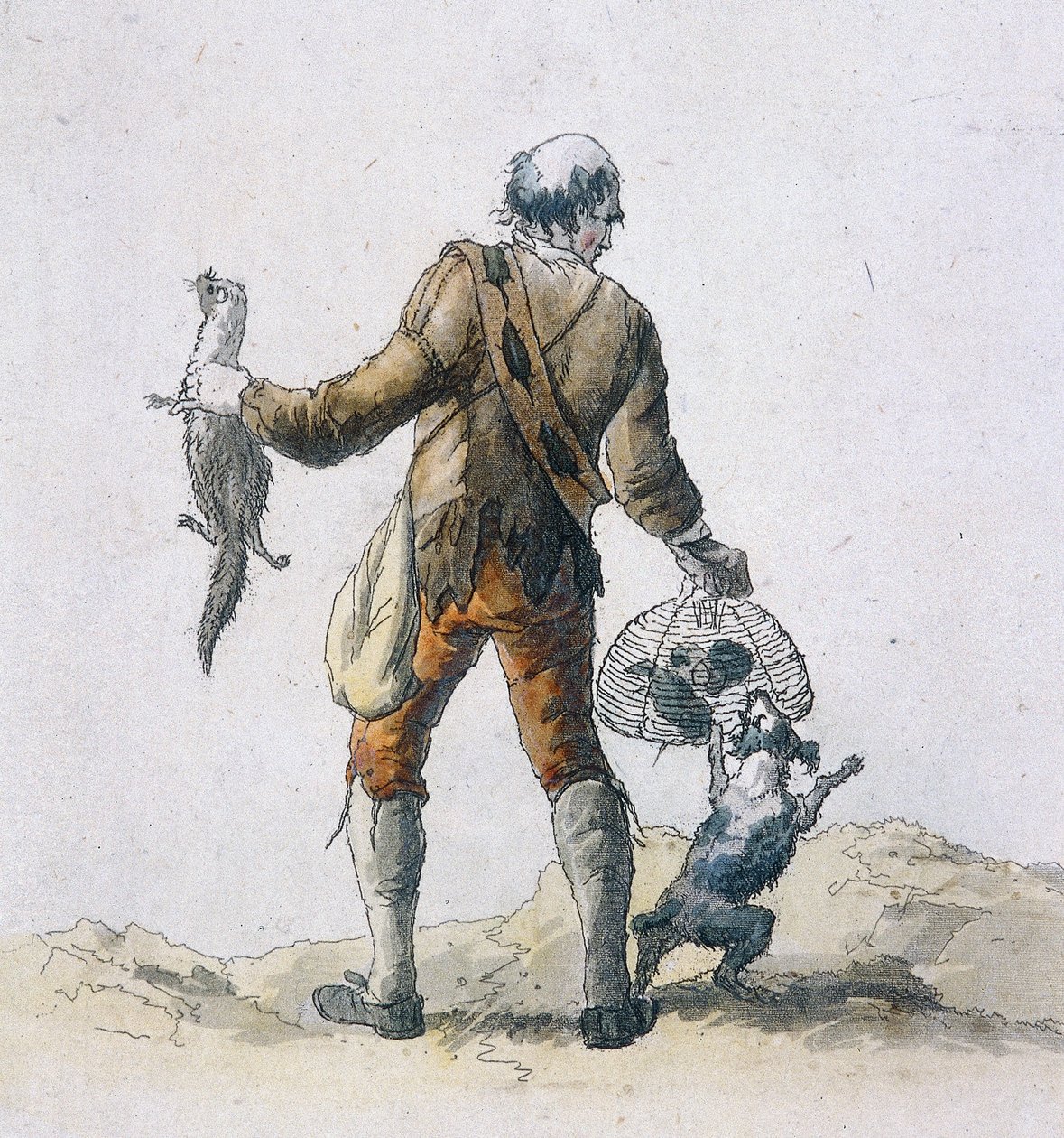 Un cacciatore di topi, Personaggi provinciali da William Henry Pyne