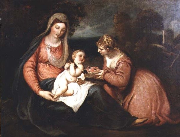Sacra Famiglia da William Hilton