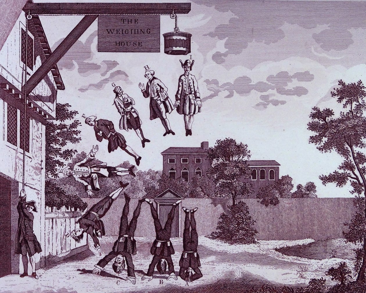 Gravità assoluta da William Hogarth