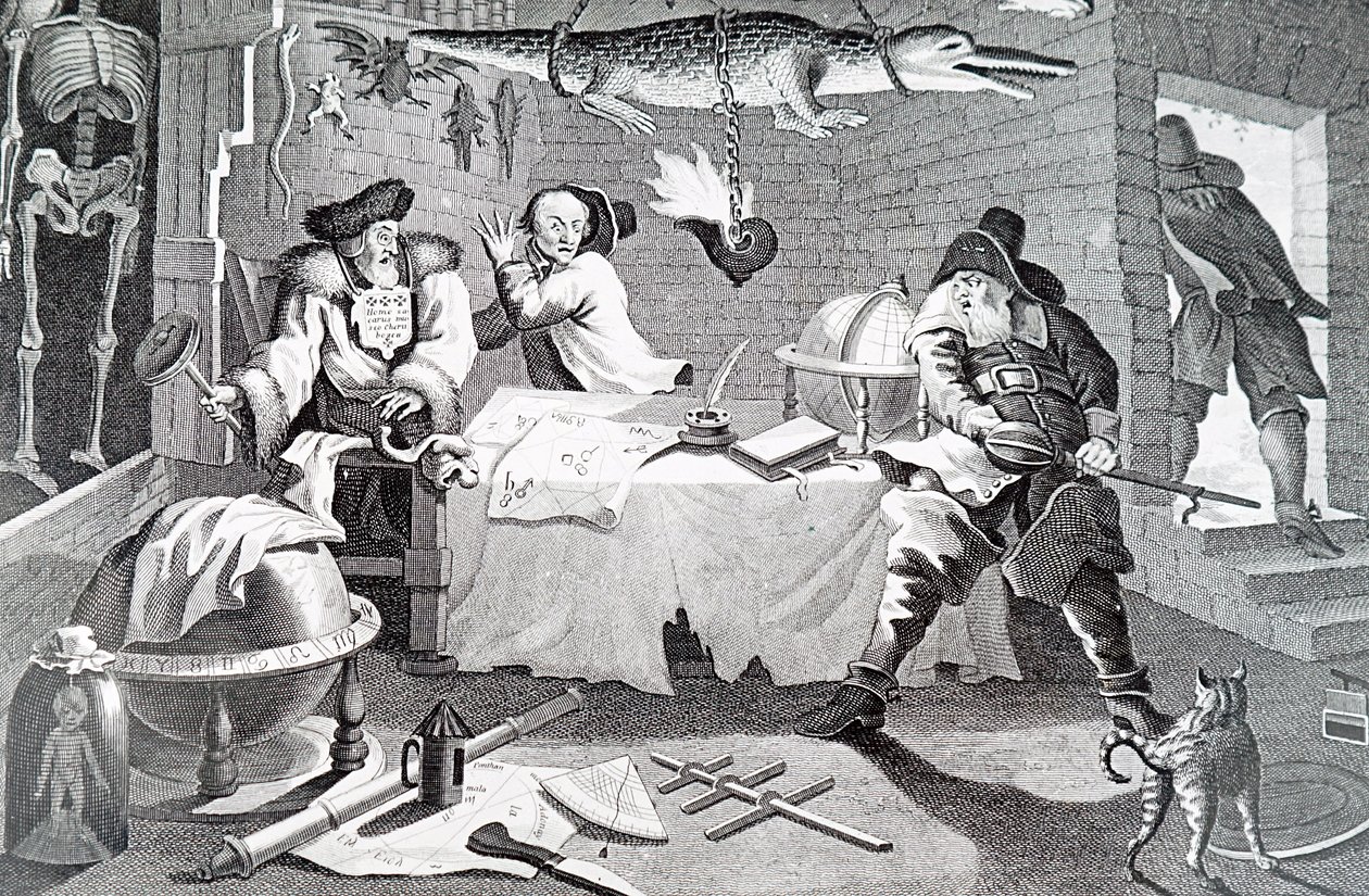 Una scena occulta da William Hogarth