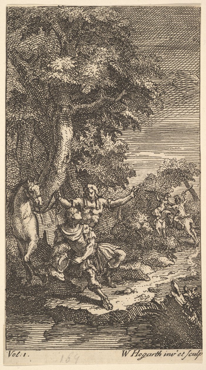 Cassandra, Frontespizio, Vol. 1, 1725 da William Hogarth