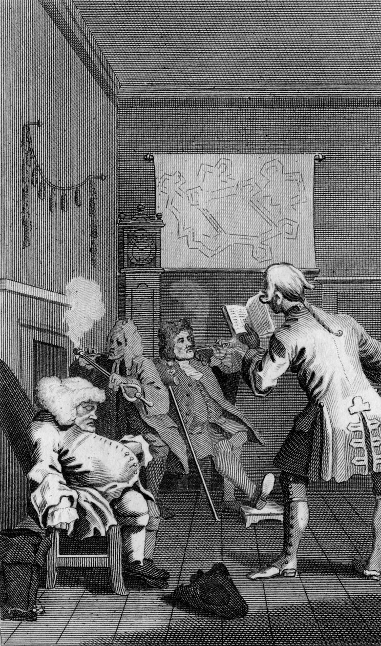 Frontespizio di Tristram Shandy da William Hogarth
