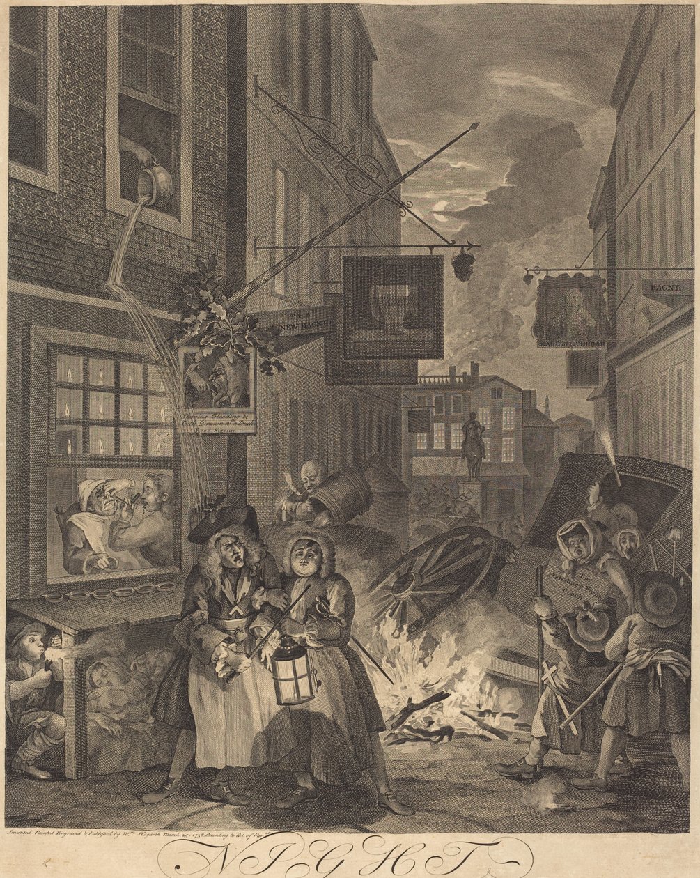Notte da William Hogarth