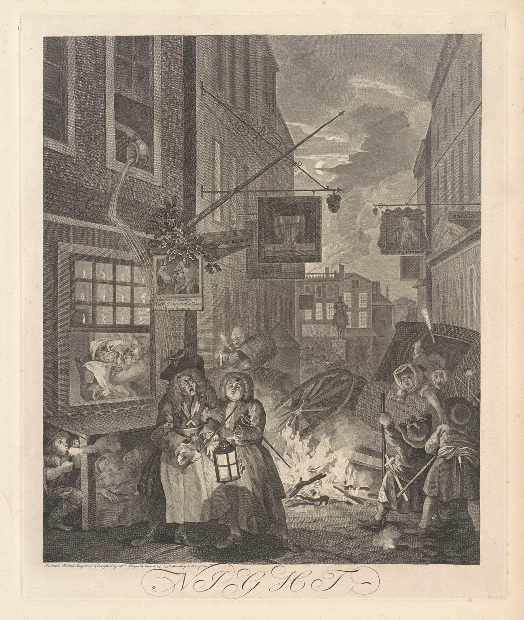Notte da William Hogarth