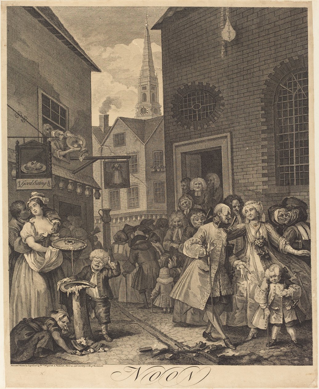 Mezzogiorno da William Hogarth