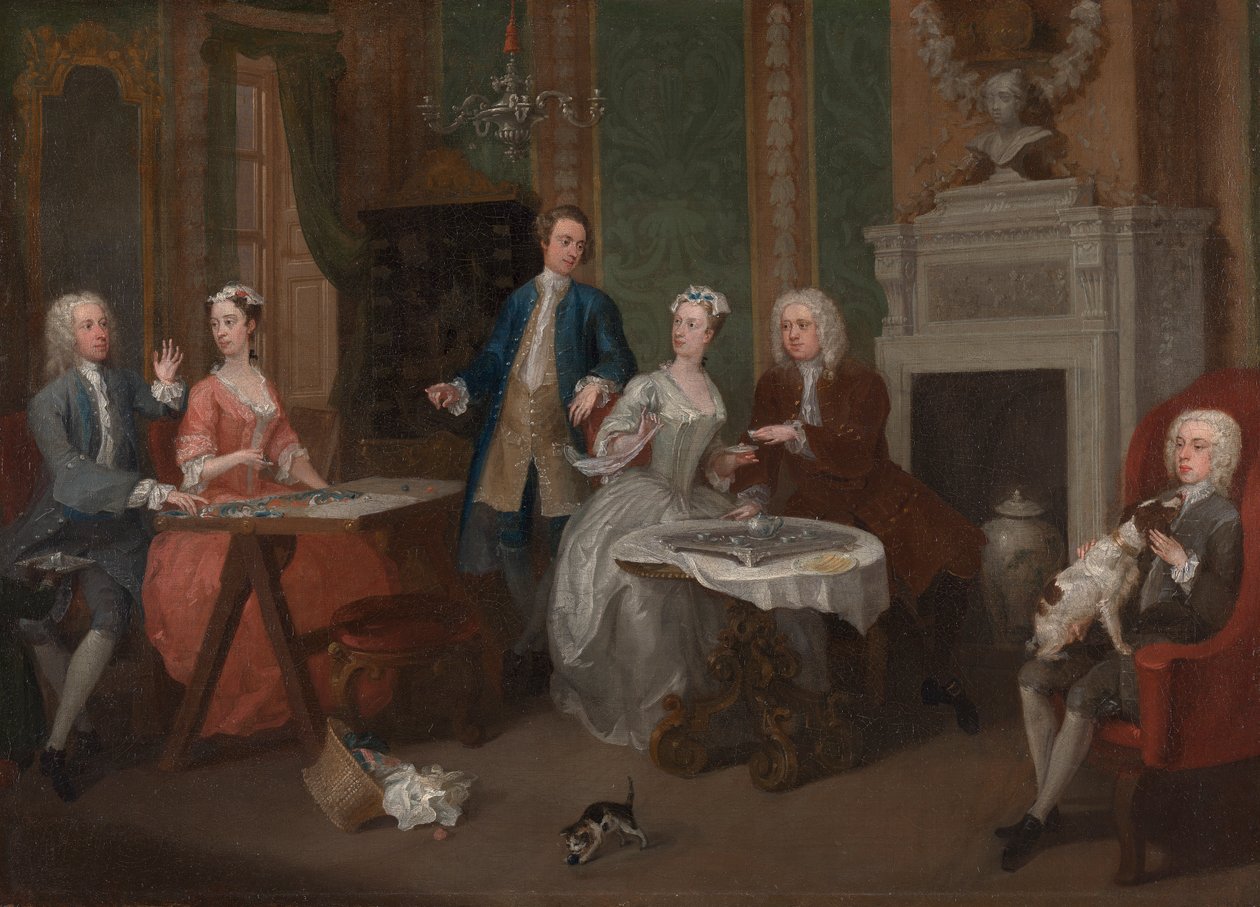 Ritratto di una Famiglia da William Hogarth