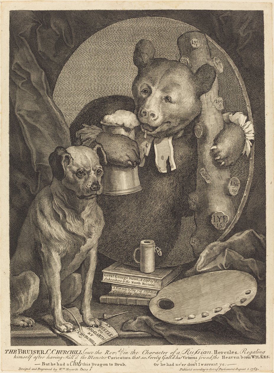 Il Bruiser da William Hogarth