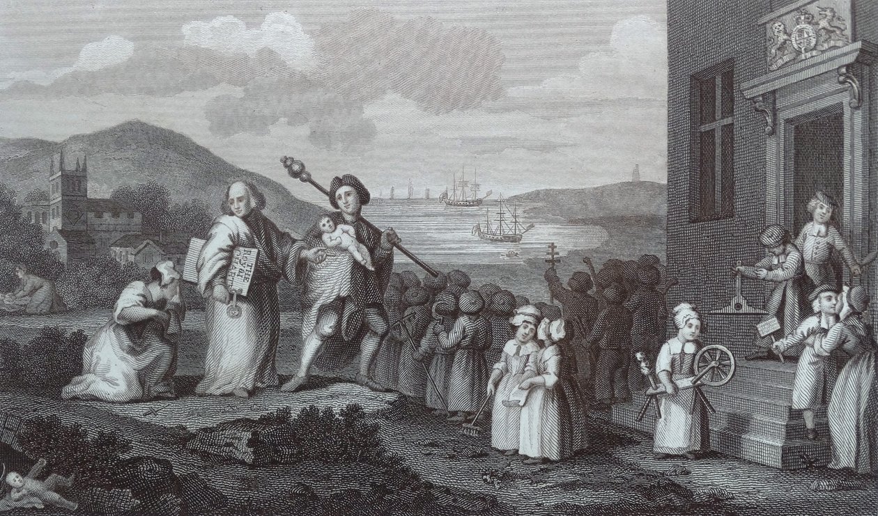 I trovatelli da William Hogarth