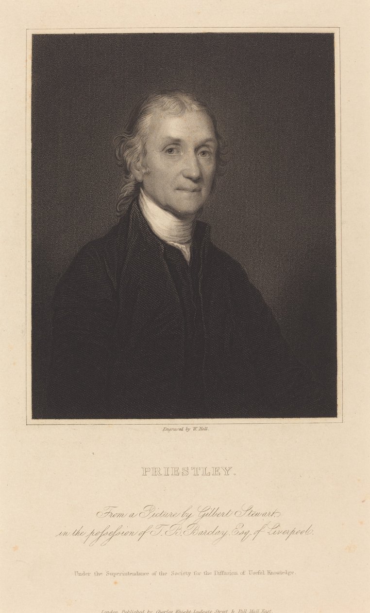 Priestley da William Holl I after Gilbert Stuart