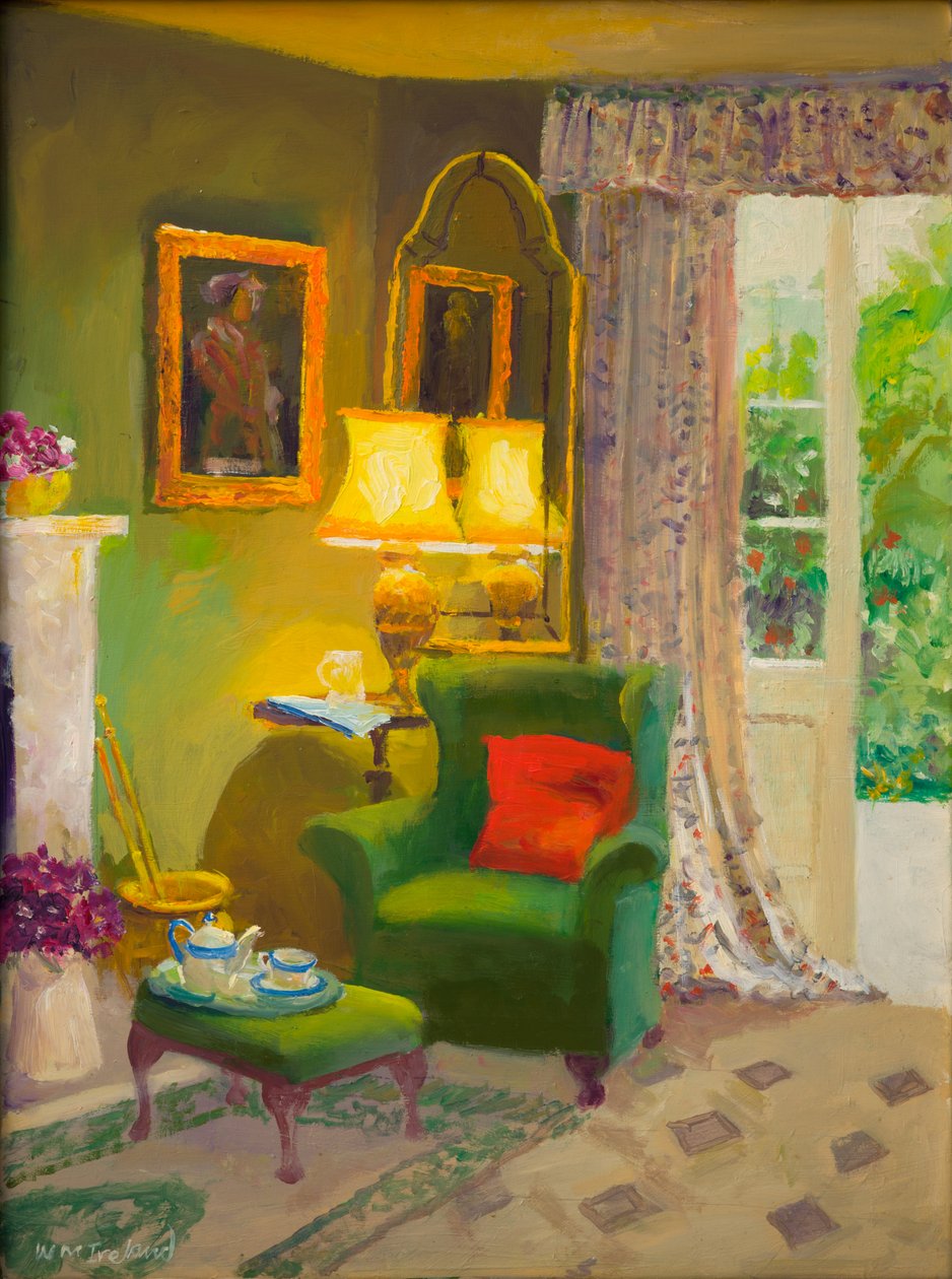 Cuscino Rosso da William Ireland