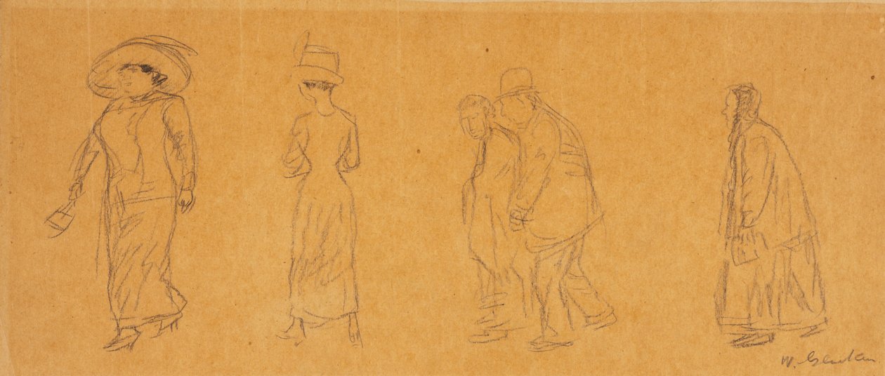 Cinque figure da William James Glackens