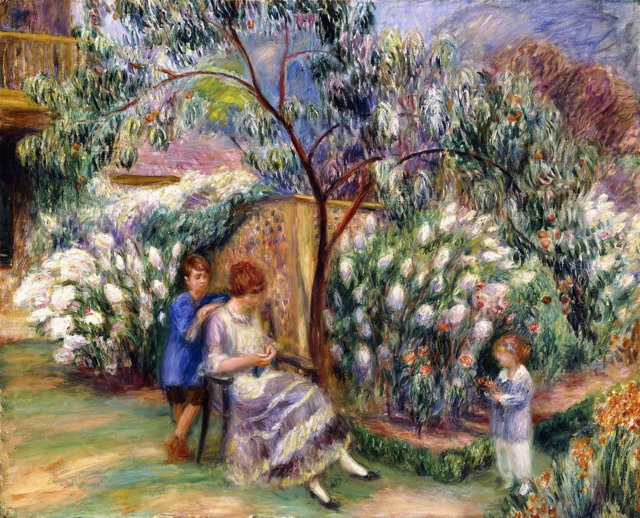 Nel giardino da William James Glackens
