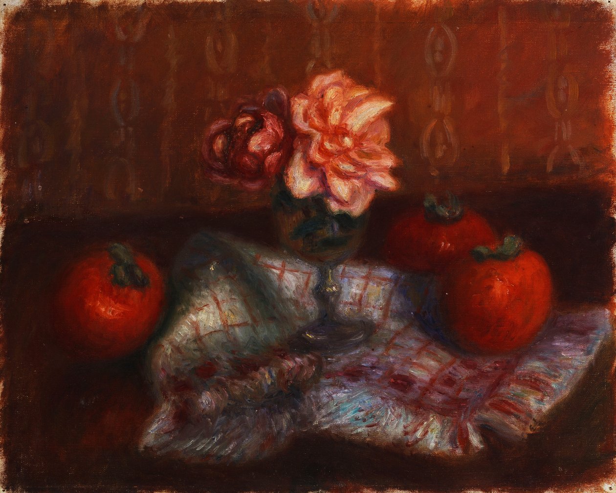 Rose e Cachi da William James Glackens