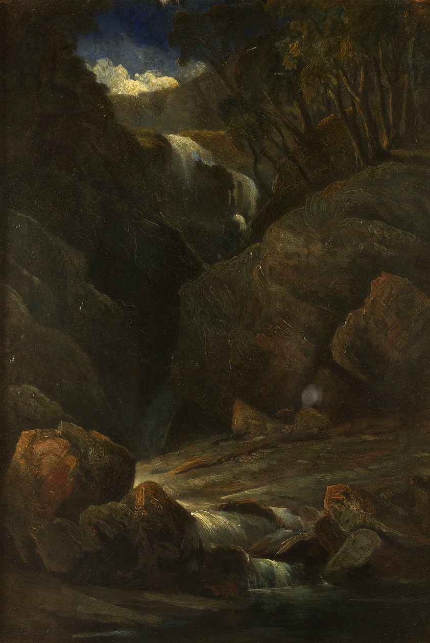 Una cascata da William James Muller