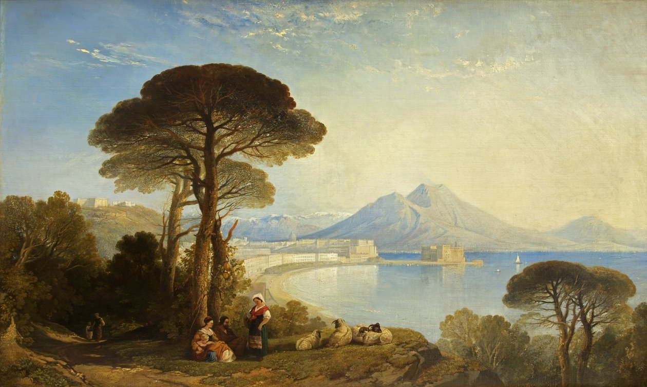 La baia di Napoli da William James Muller