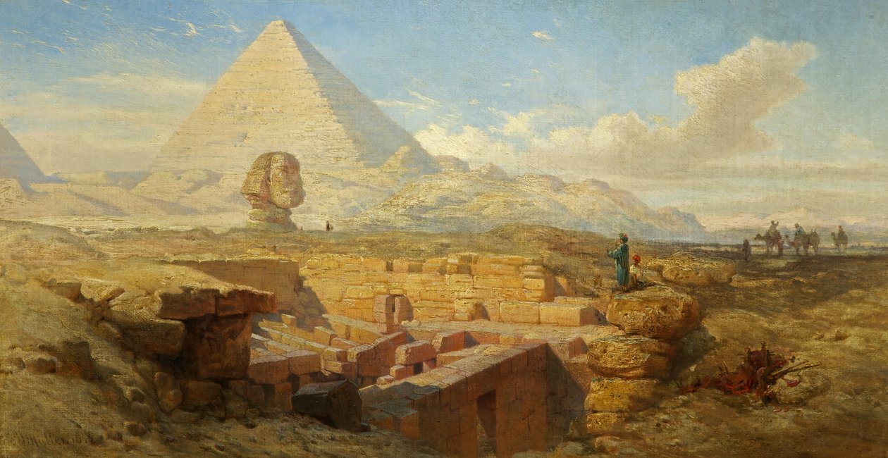 Le Piramidi da William James Muller