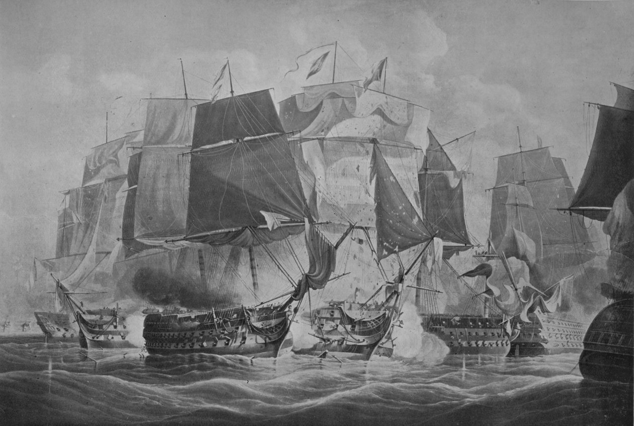 Trafalgar, c. 1806 da William John Huggins