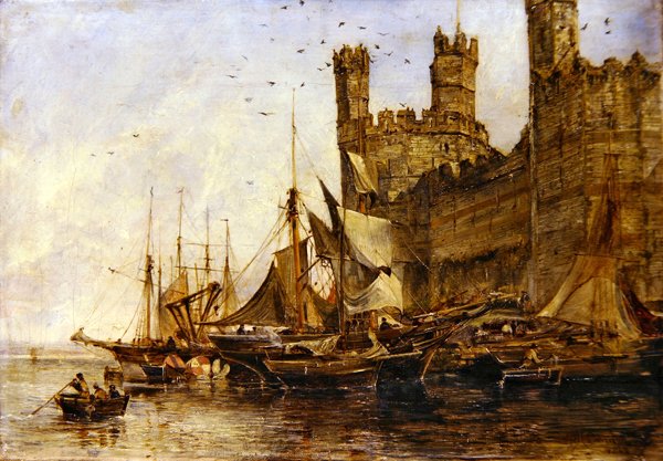 Castello di Caernarvon da William Joseph J.C. Bond