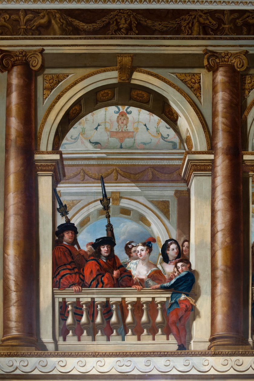 La Scala del Re, Kensington Palace, Londra da William Kent