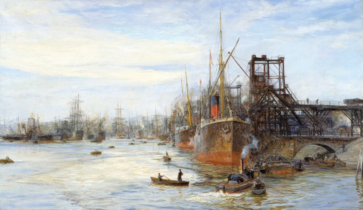 Barry Docks da William Lionel Wyllie