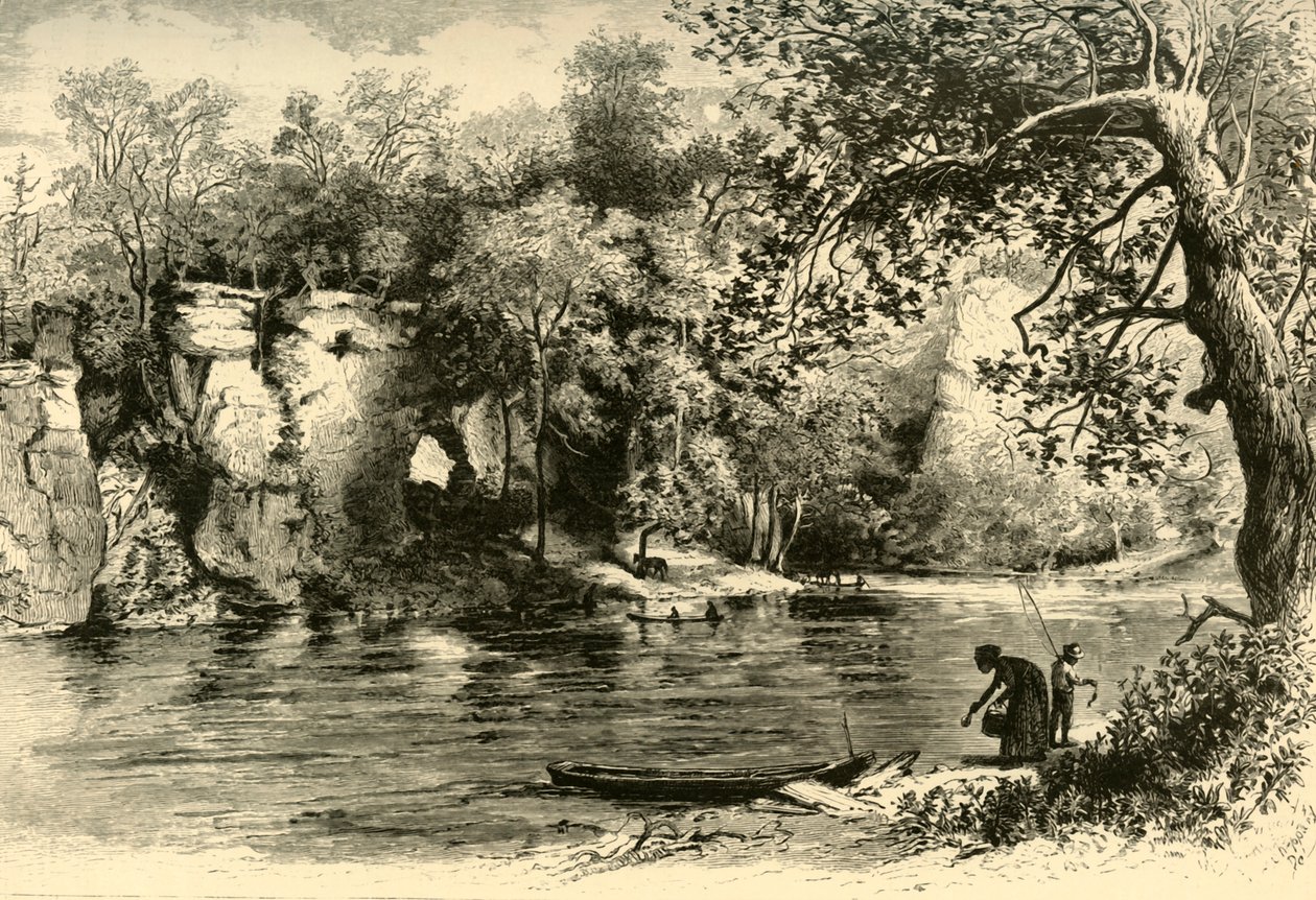 Il nuovo fiume alle sorgenti di Eggleston, 1872 da William Ludwell Sheppard