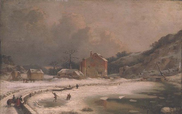 Scena Invernale da William Malbon