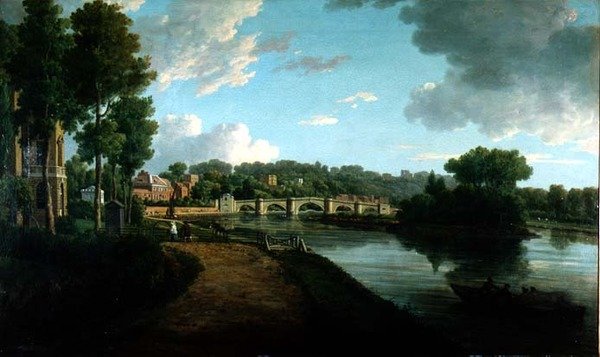 Il Tamigi a Richmond, Surrey da William Marlow