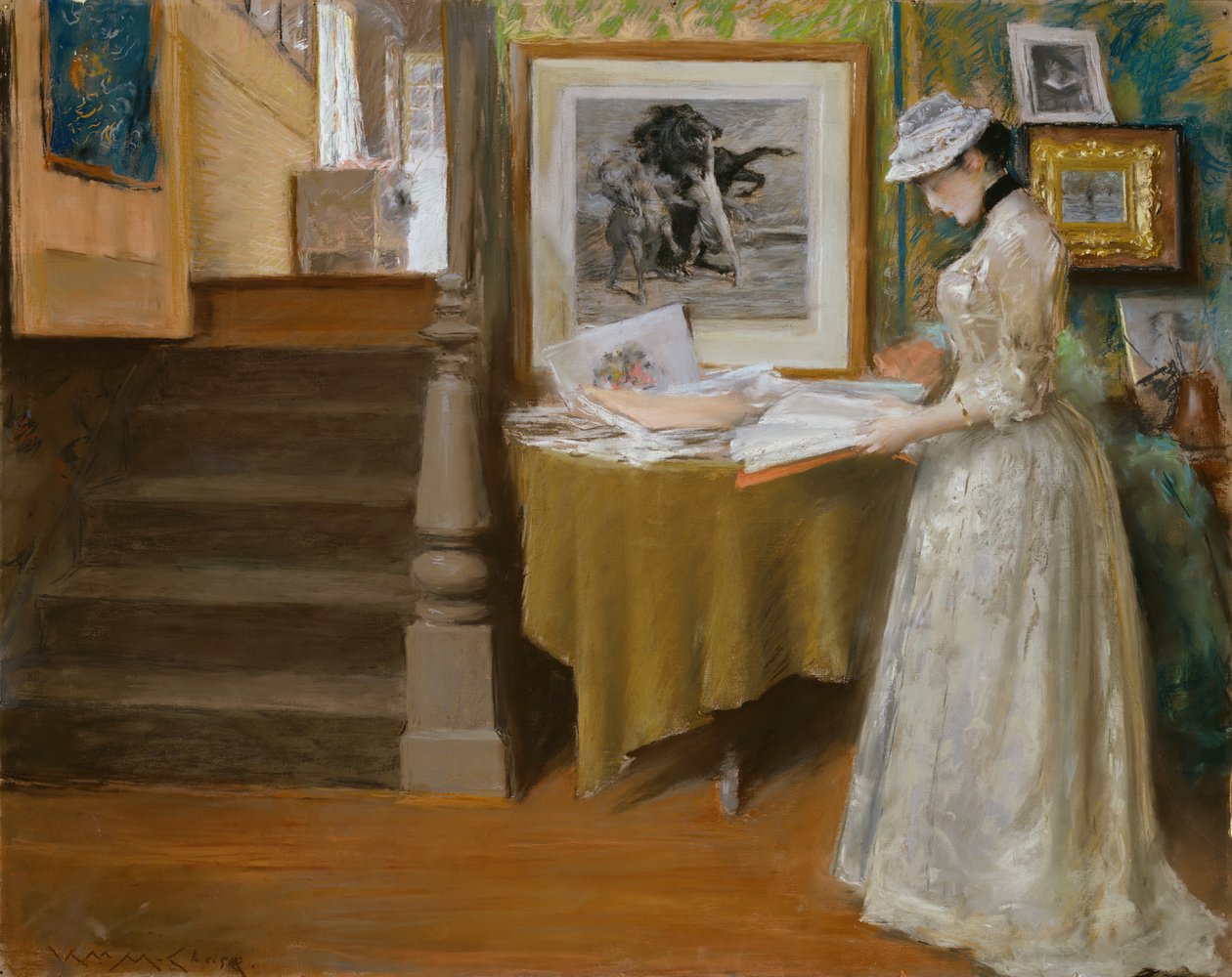 Nello studio da William Merritt Chase