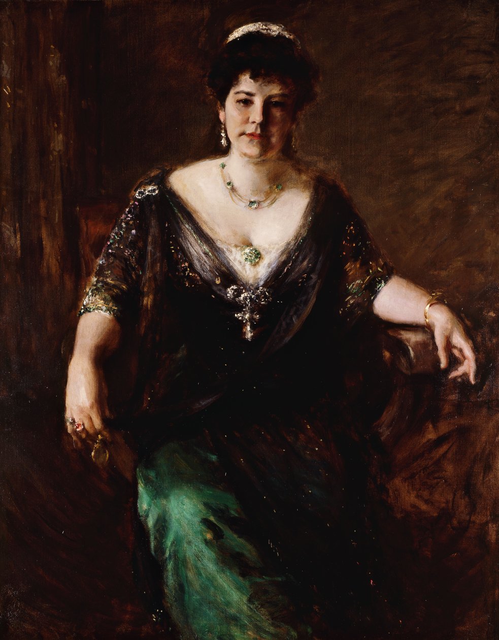 Ritratto di Mrs, c.1910 da William Merritt Chase