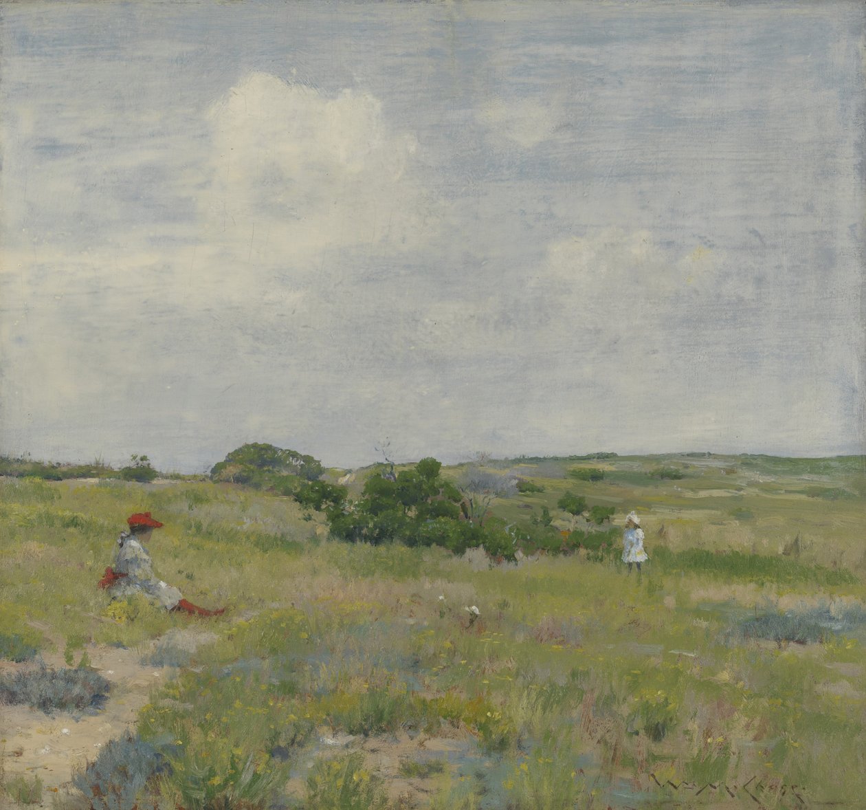 Shinnecock Hills da William Merritt Chase