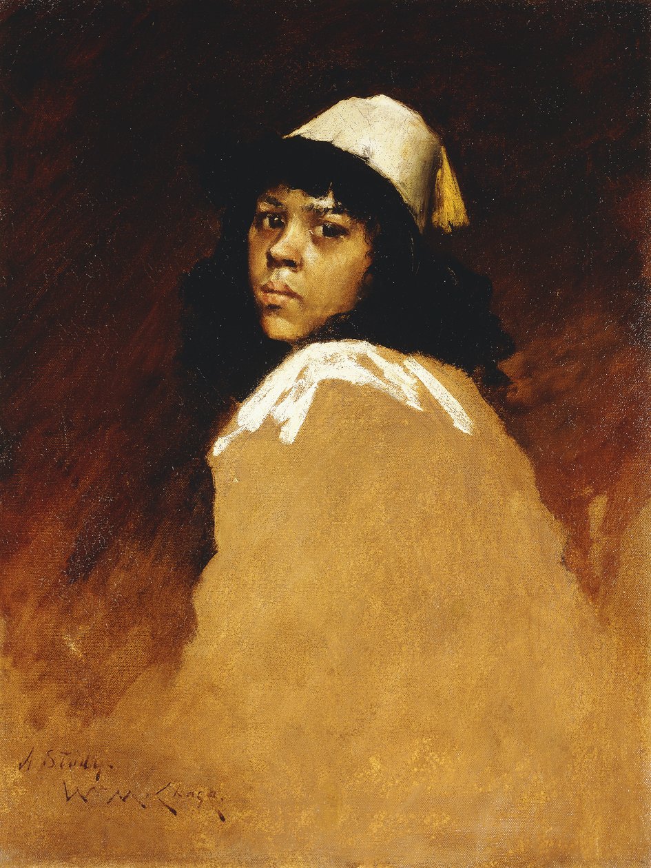 La Ragazza Marocchina, c.1886 da William Merritt Chase