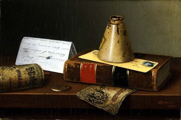 American Exchange da William Michael Harnett