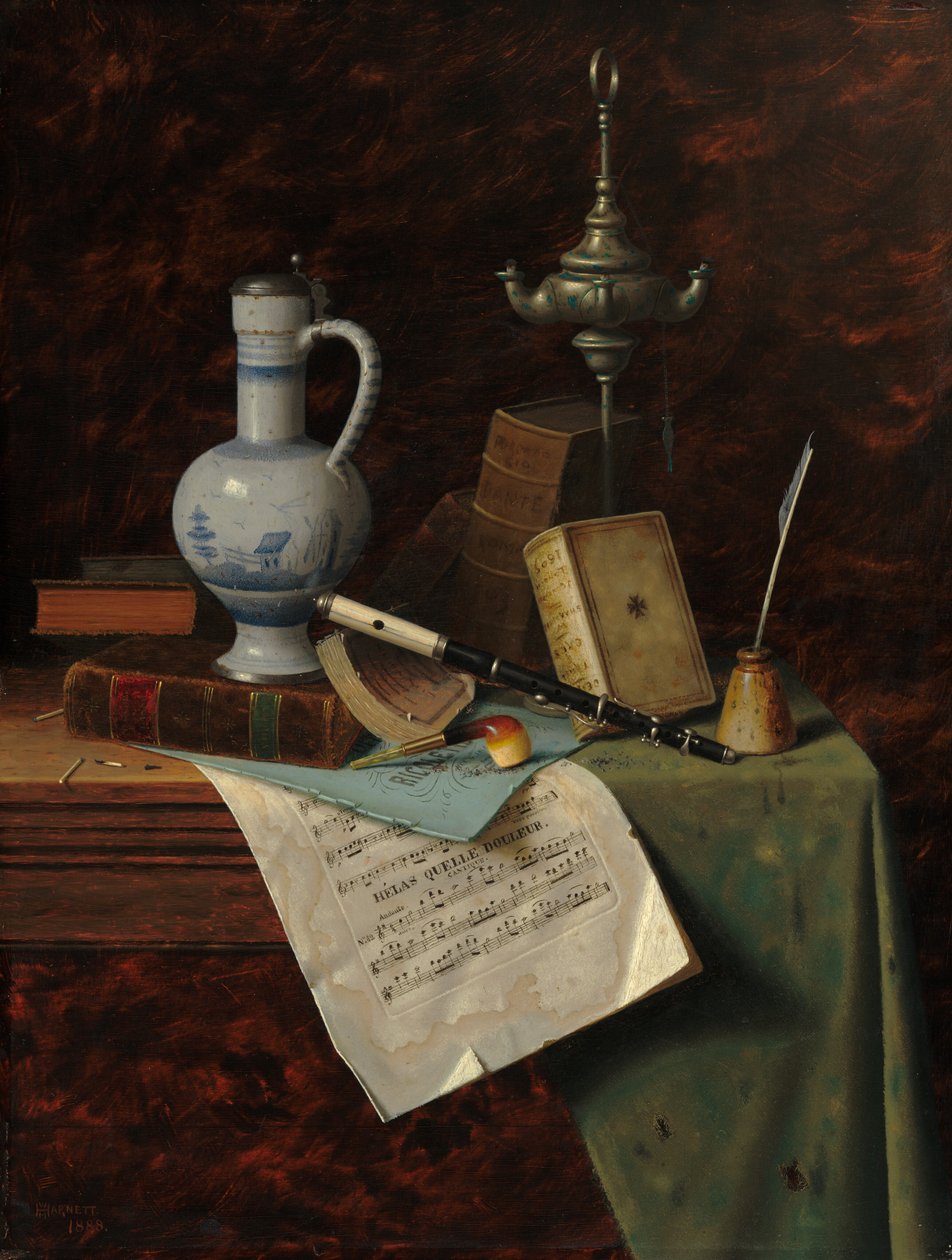 I miei gioielli da William Michael Harnett