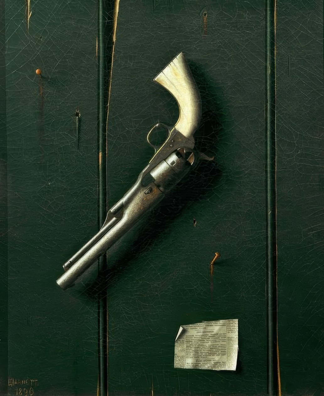 Il fedele puledro da William Michael Harnett