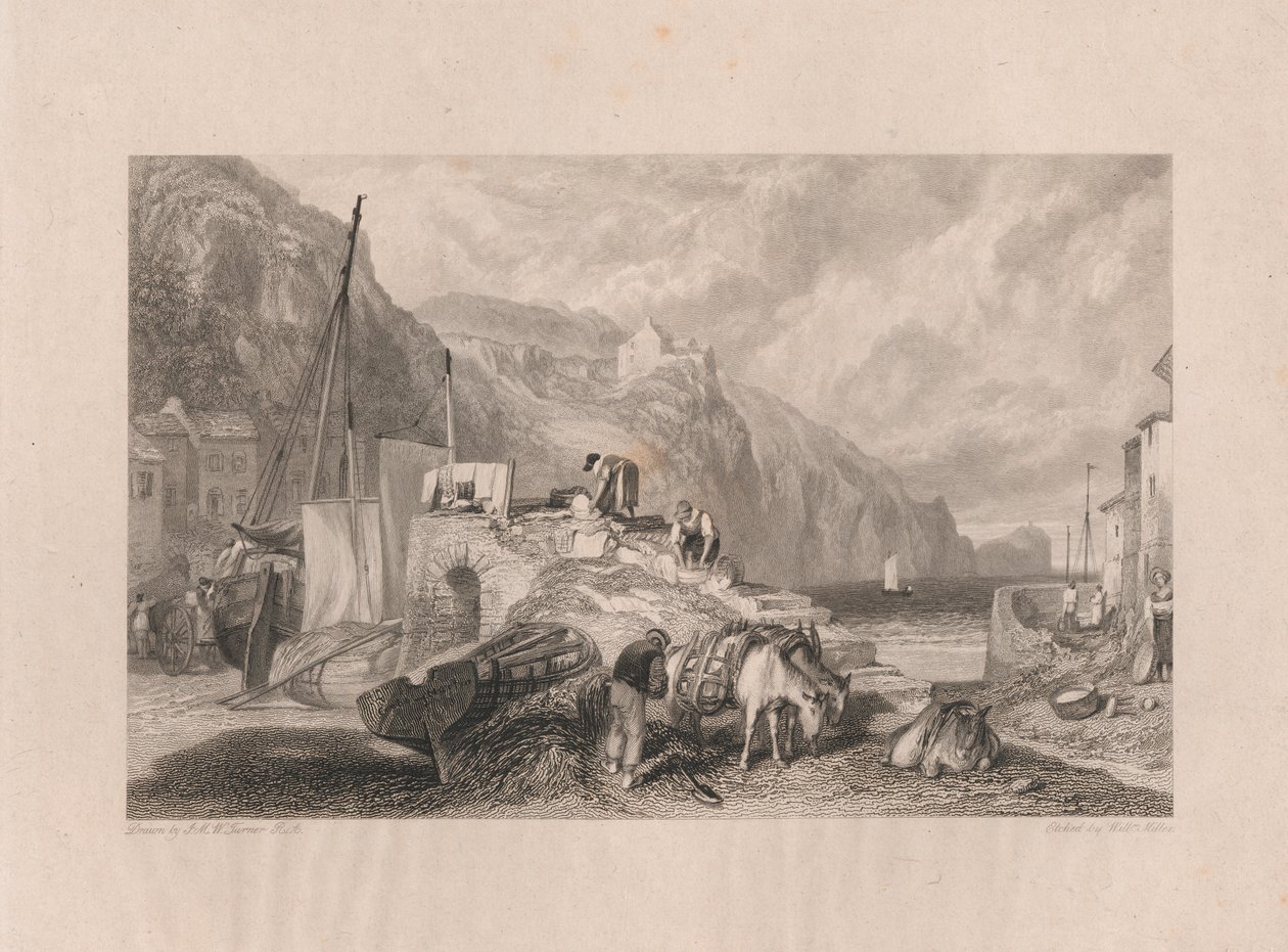 Coombe-Martin, Devonshire da William Miller