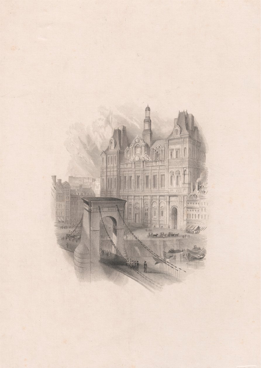 Hotel de Ville, Parigi da William Miller