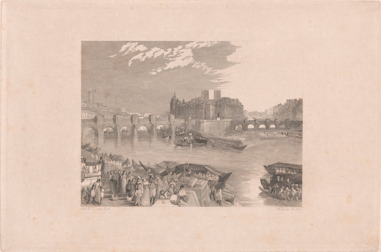 Pont-Neuf, Parigi da William Miller