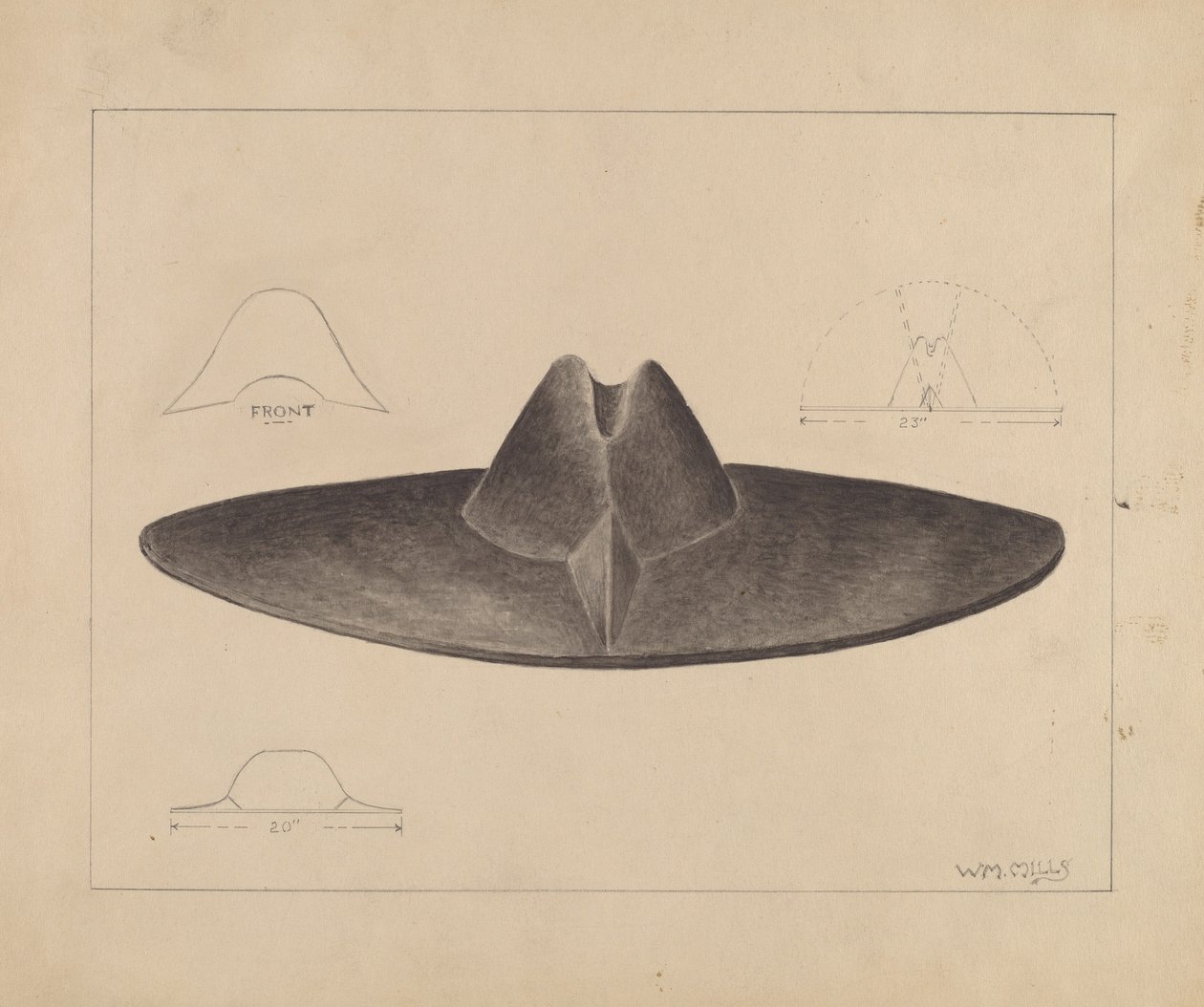 Cappello da uomo da William Mills