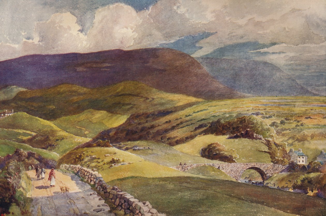 Paesaggio nel Donegal, c1915 da William Monk